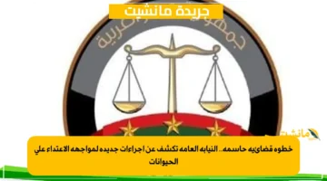 خطوة قضائية حاسمة.. النيابة العامة تكشف عن إجراءات جديدة لمواجهة الاعتداء على الحيوانات